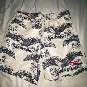 Budweiser swim trunks from PACSUN, Size: Small, never worn